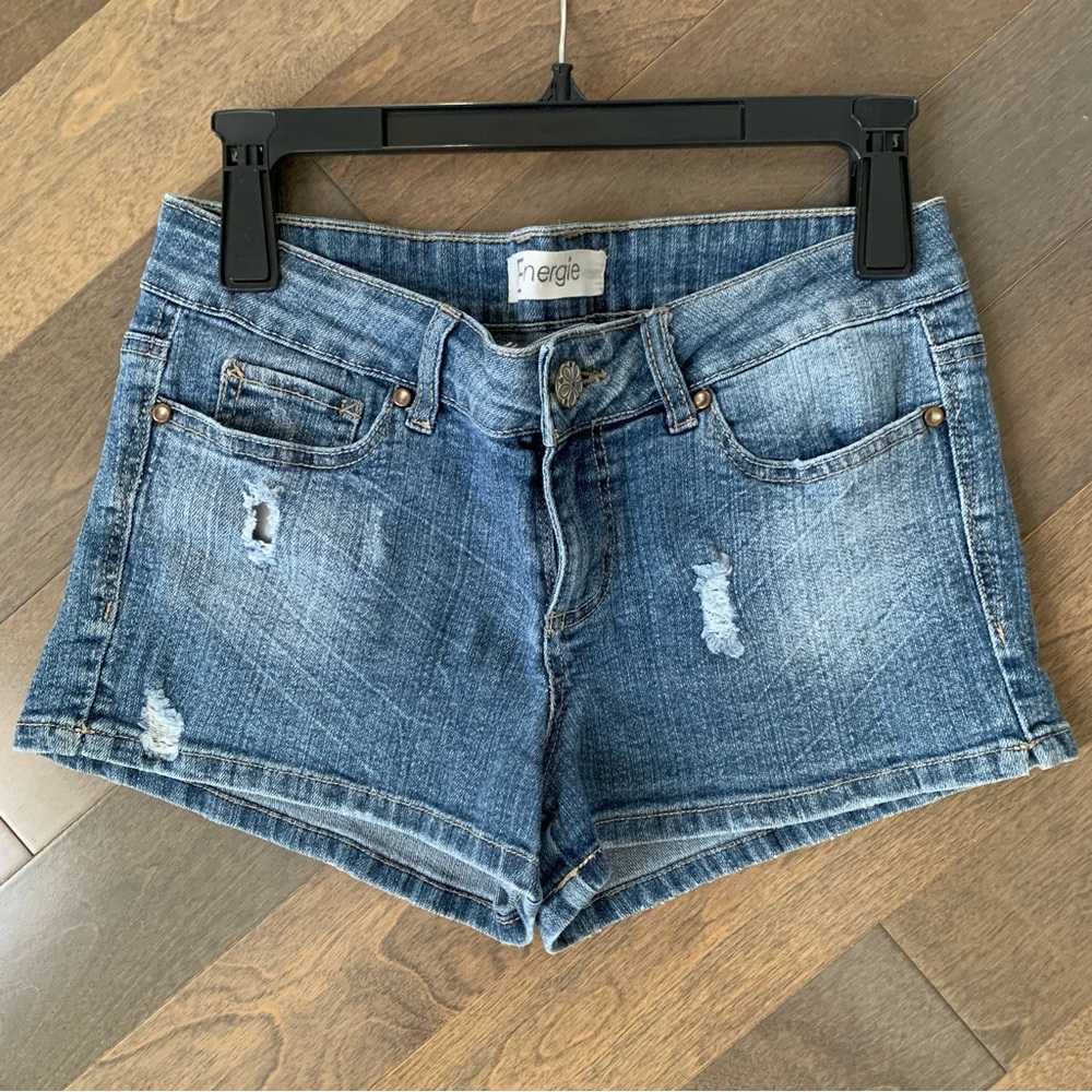 Energie stretchy low rise comfortable denim shorts